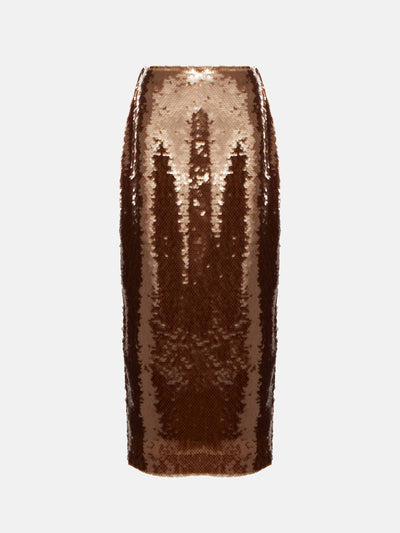 Blazé Milano Tarantella Sussex sequined midi skirt at Collagerie