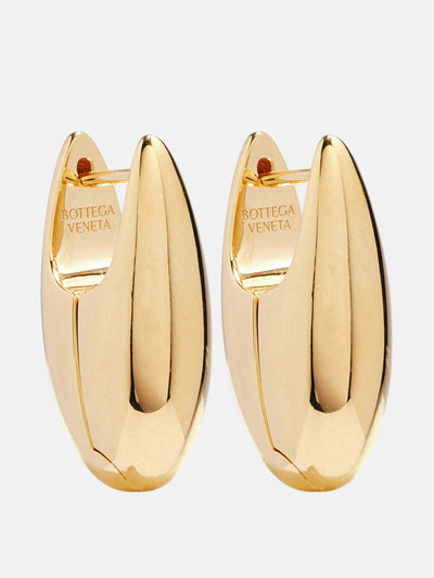 Bottega Veneta 18kt gold-plated sterling silver earrings at Collagerie