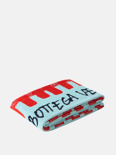 Bottega Veneta Cotton beach towel at Collagerie