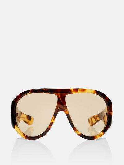 Bottega Veneta Fashion Show aviator sunglasses at Collagerie