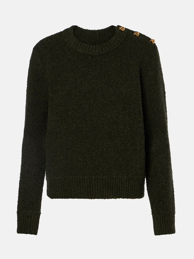 Bottega Veneta Knot bouclé sweater at Collagerie