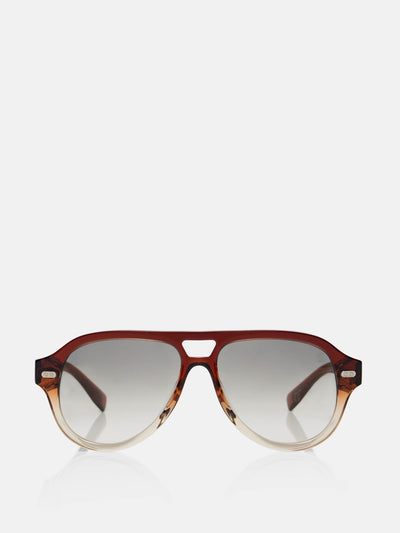 Brunello Cucinelli Paul aviator sunglasses at Collagerie