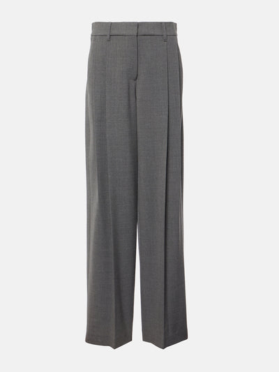 Brunello Cucinelli Wool wide-leg pants at Collagerie