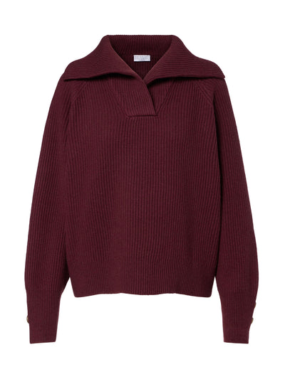 Brunello Cucinelli Wool, cashmere and silk sweater at Collagerie