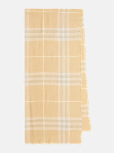 Burberry Burberry Check wool scarf at Collagerie