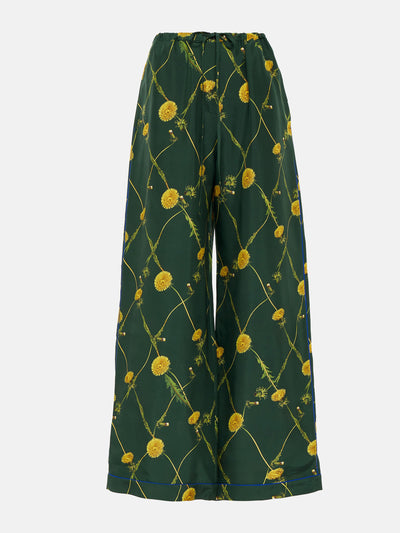 Burberry Floral silk pyjama pants at Collagerie