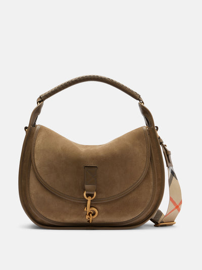 Burberry Suede shoulder bag at Collagerie