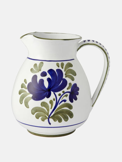 Cabana Blossom ceramic jug at Collagerie