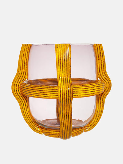 Cassina Sestiere yellow vase by Patricia Urquiola at Collagerie