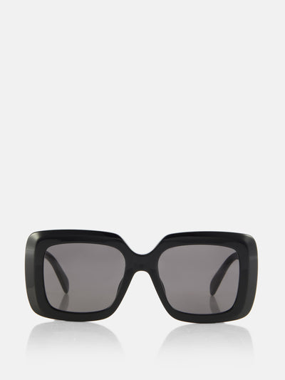 Celine Eyewear Bold 3 Dots square sunglasses at Collagerie