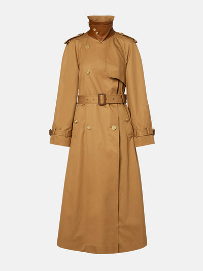 Chloé Cotton gabardine trench coat at Collagerie