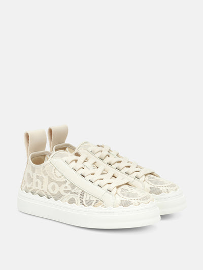 Chloé Lauren lace sneakers at Collagerie