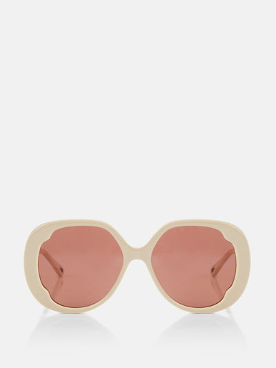 Chloé Lilli round sunglasses at Collagerie