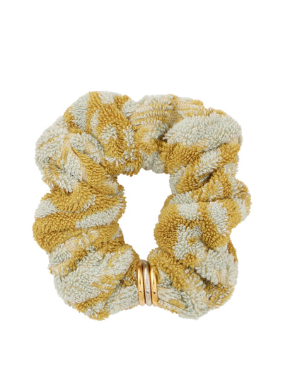 Chloé Chloé Plage floral cotton terry scrunchie at Collagerie