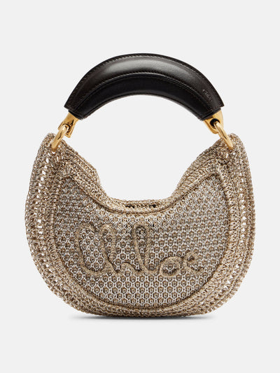 Chloé Summer Banana Mini crochet shoulder bag at Collagerie