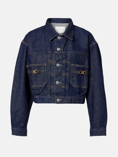 Citizens Of Humanity Alma cropped denim jacket at Collagerie