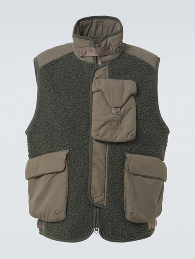 C.P. Company Fleece vest at Collagerie