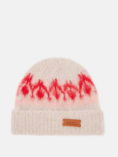 Isabel Marant Darana wool and mohair-blend beanie at Collagerie