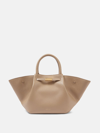 Demellier New York Medium leather tote bag at Collagerie