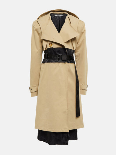 Didu Deconstructed trench coat at Collagerie