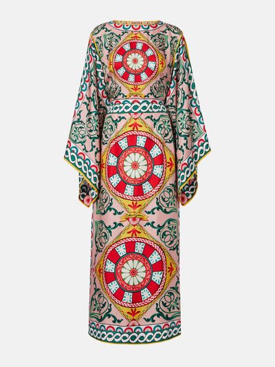 Dolce & Gabbana Printed silk gown at Collagerie