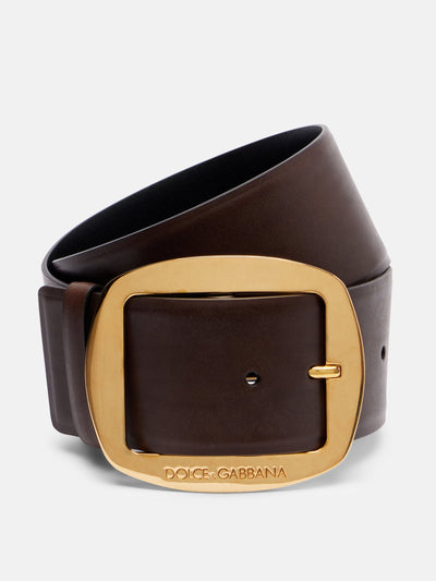 Dolce & Gabbana Leather belt at Collagerie