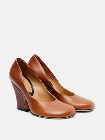 Dries Van Noten Leather pumps at Collagerie