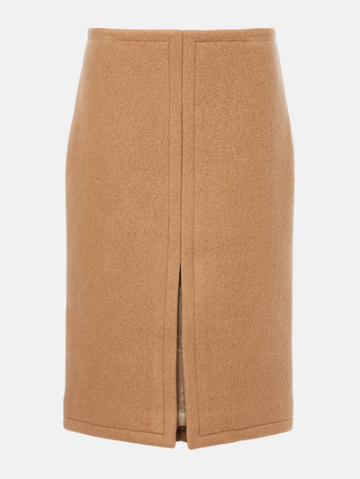 Dries Van Noten Wool midi skirt at Collagerie