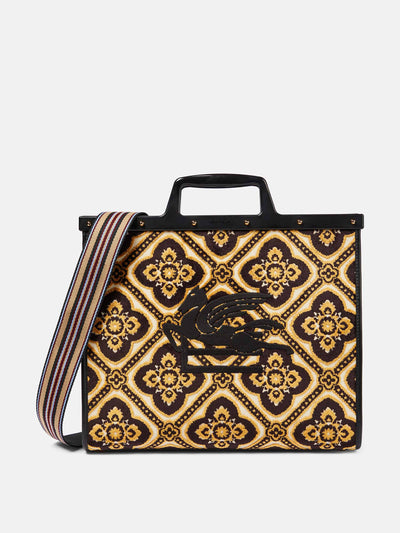Etro Embroidered tote bag at Collagerie