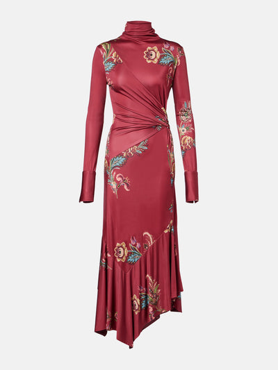 Etro Printed midi dress at Collagerie