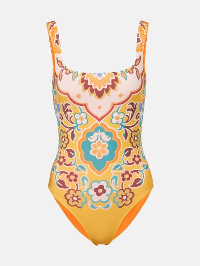 Etro Printed swimsuit at Collagerie