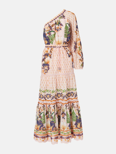 Farm Rio Dream Garden floral cotton maxi dress at Collagerie