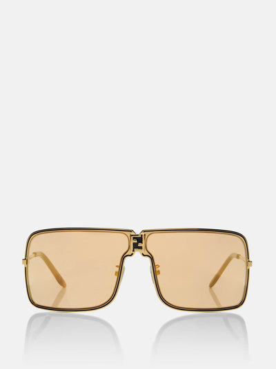 Fendi Fendiness aviator sunglasses at Collagerie