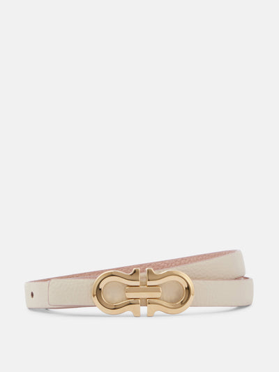 Ferragamo Gancini reversible leather belt at Collagerie