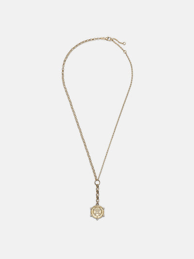 Foundrae Amate True Love 18kt gold chain necklace with diamonds at Collagerie