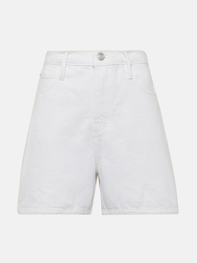 Frame Easy high-rise denim shorts at Collagerie