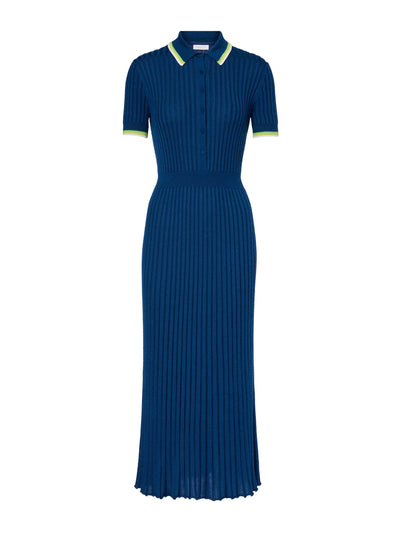 Gabriela Hearst Eyot cashmere and silk midi dress at Collagerie