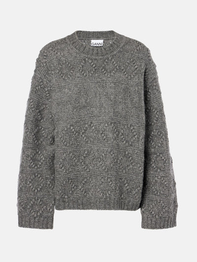 Ganni Wool and cotton sweater at Collagerie