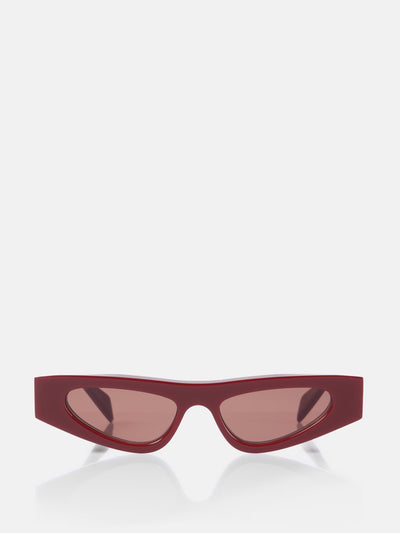 Gucci Logo cat-eye sunglasses at Collagerie