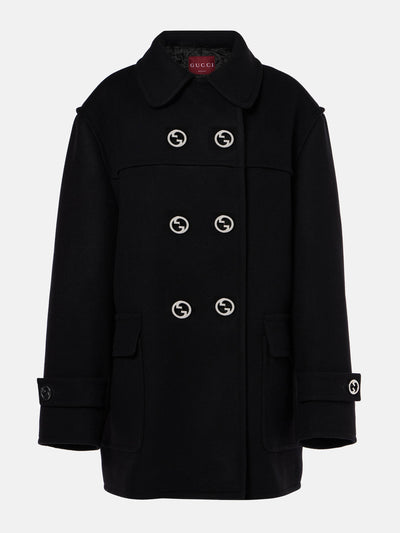 Gucci Wool peacoat at Collagerie