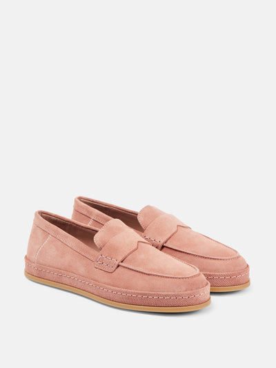 Hogan H683 suede loafers at Collagerie