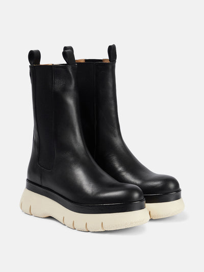 Isabel Marant Smooth leather ankle boots at Collagerie