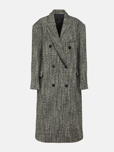 Isabel Marant Lojimiko oversized wool-blend coat at Collagerie