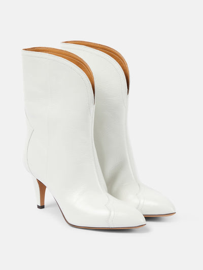 Isabel Marant Patent leather ankle boots at Collagerie