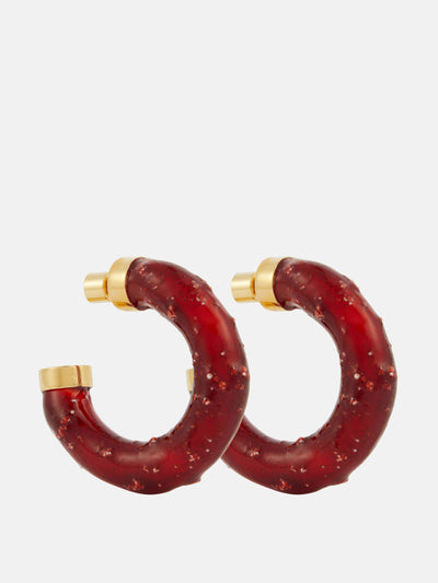 Jacquemus Confiture hoop earrings at Collagerie
