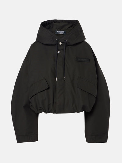 Jacquemus Parka Courte Caraco cotton-blend jacket at Collagerie