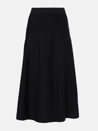 Jardin Des Orangers Wool midi skirt at Collagerie