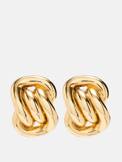 Jennifer Behr Ellis gold-plated earrings at Collagerie