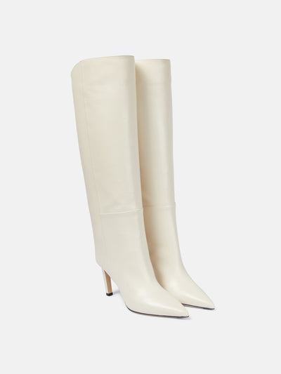 Jimmy Choo Alizze leather knee-high boots at Collagerie