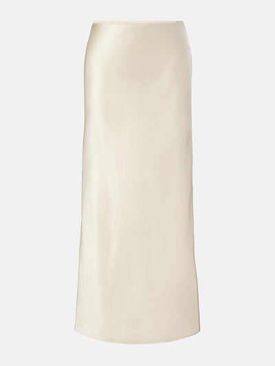 Joseph Isaak silk satin maxi skirt at Collagerie